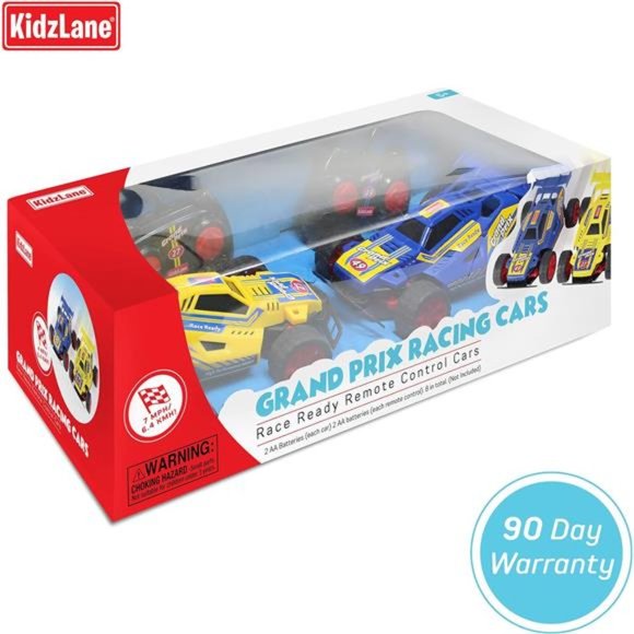 Kids Remote Control Cars – 2 Race Cars Racing Together with All-Direction Drive - Picture 5 of 6